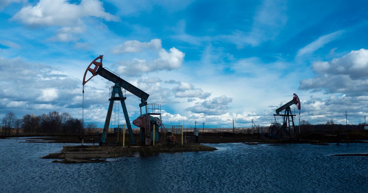 oil wells